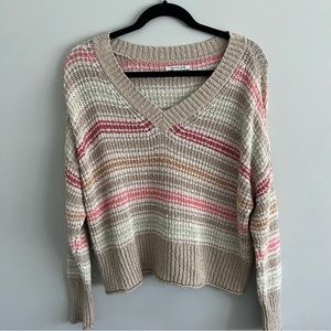 American Eagle AE sweater striped multicolored sized XS